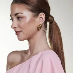 Örhängen Ivy Hoop Guld