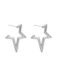 Örhängen Shooting Star Stål