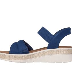 Blå Slip-ins sandaler