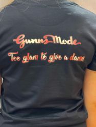 Svart/glitter Bubbelfredag T-shirt