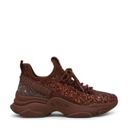Maxilla Brown Glitter sneakers