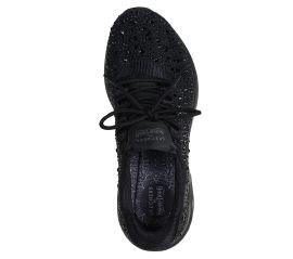 Svarta strass sneakers Snoop Dogg