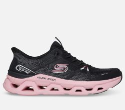 Svarta/rosa Slip-ins sneakers