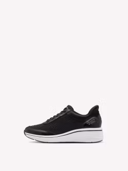 Svarta step-in sneakers med strass