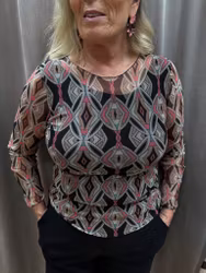 Retromönstrad meshtopp