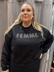 Sweatshirt femme