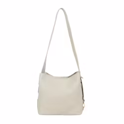 Beige bucketbag