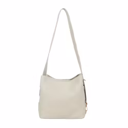 Beige bucketbag