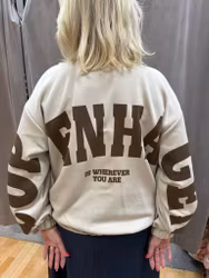 Taupe Copenhagen kofta med dragkedja