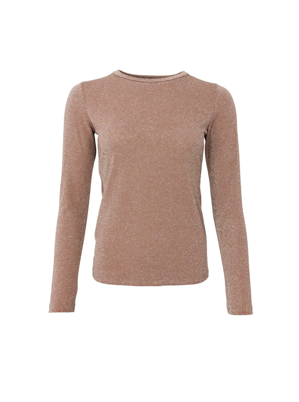 Guld Taupe glittrig topp