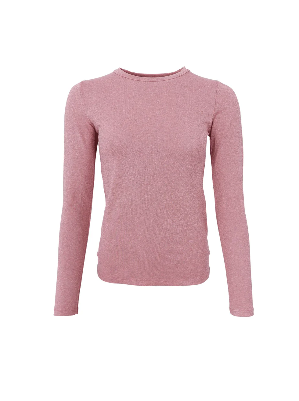 Rosa glittrig topp