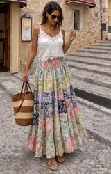 Jaipur Bohemisk Kjol och Klänning