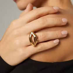 Lip ring gold