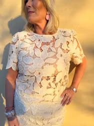 Cremevit genombruten spetstopp