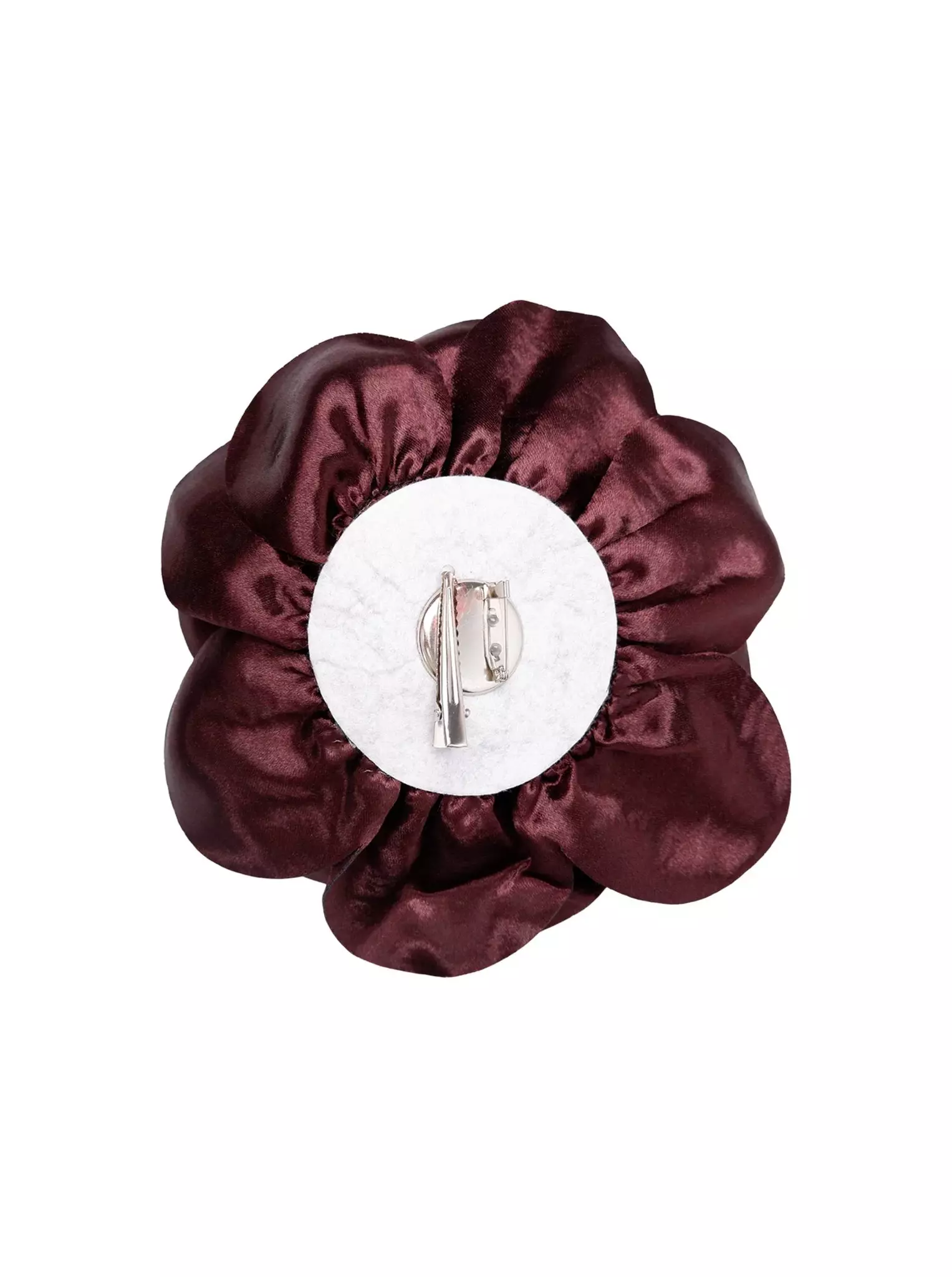 Brun blomaccessoar