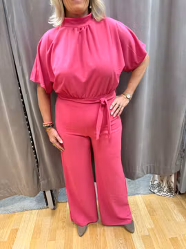 Cerise jumpsuit