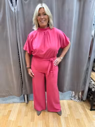 Cerise jumpsuit