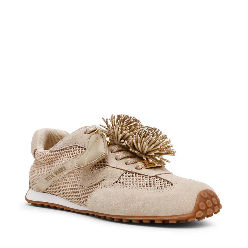 Mesh Sneaker med Fransdetalj