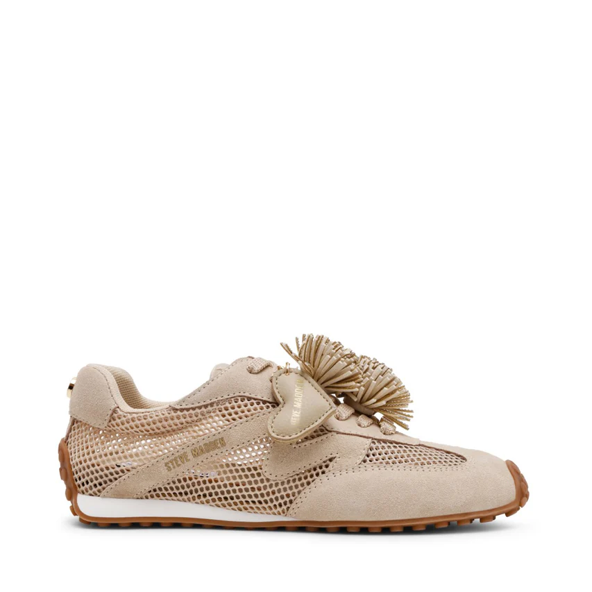 Mesh Sneaker med Fransdetalj