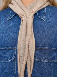 Multipin champagne lång