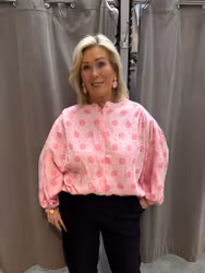 Dotty blus rosa