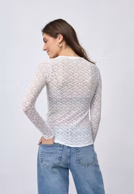 Transparent cremevit spetstopp