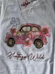 T-shirt med tryck - 1