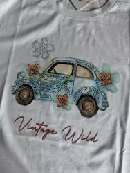 T-shirt med tryck - 3