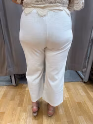 Vida mjuka byxor med resår