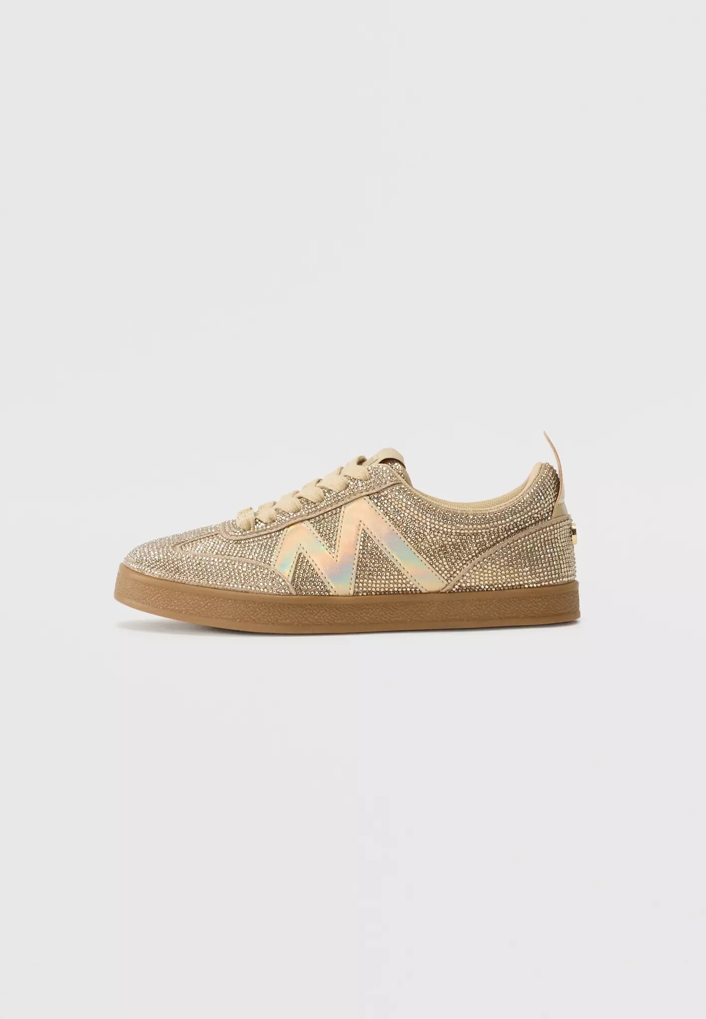 Degree sneakers med strass - Rose Gold