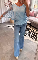 Grace Spetstopp Blå