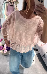 Grace Spetstopp Rosa