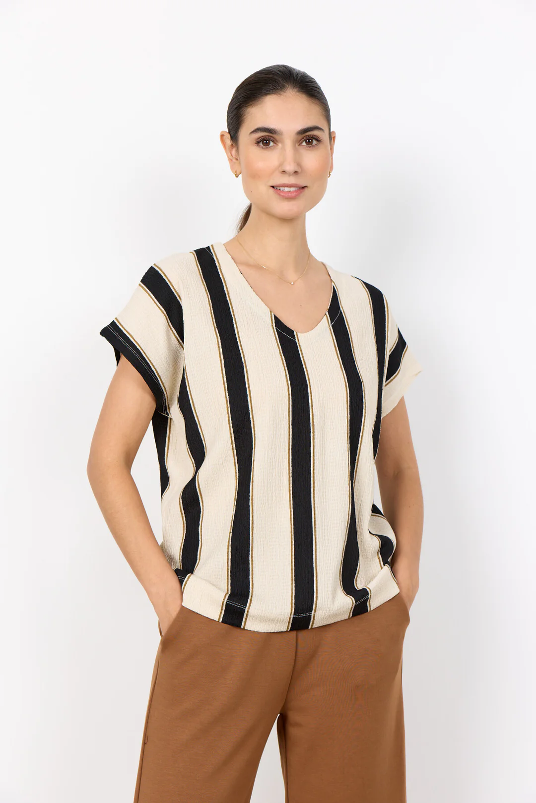 Randig holkärmstopp