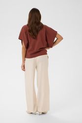 Rödbrun boxig t-shirt