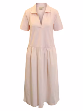Ljusrosa poloklänning