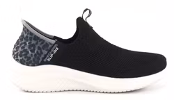 Skechers Slip-ins Ultra Flex 3.0 - Svart Leopard