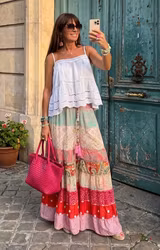 Patch Bohemisk Byxkjol Rosa - Alla är unika