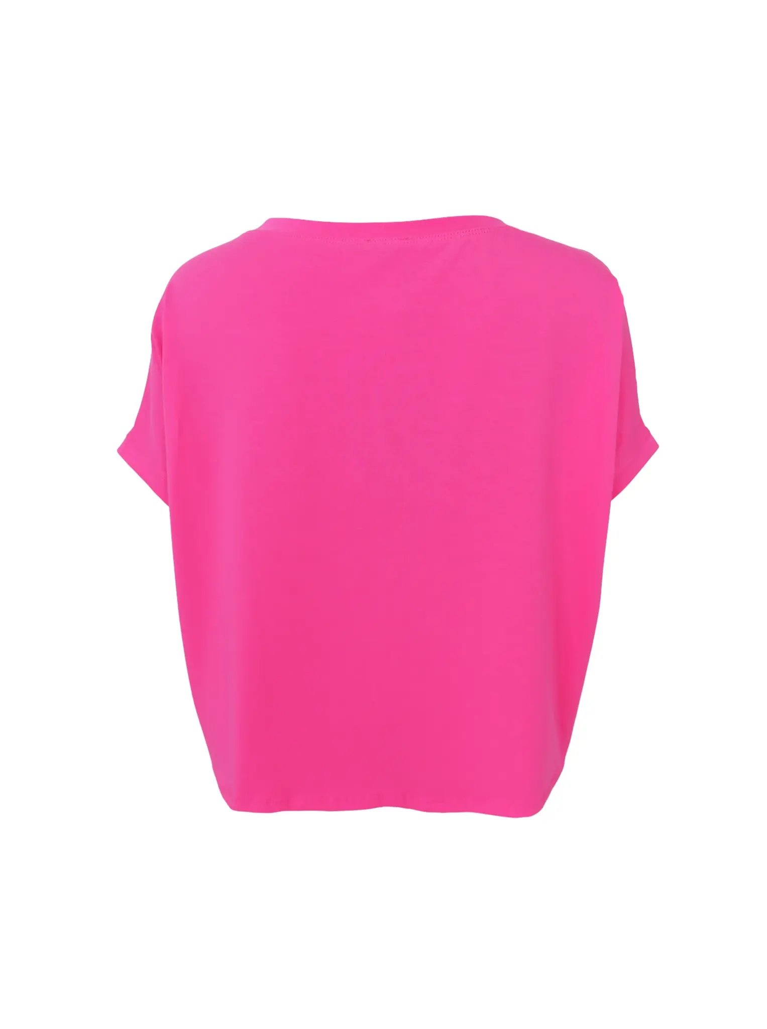 Rosa T-shirt med lös passform