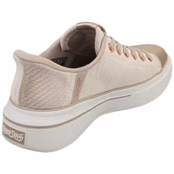 Taupe slip-ins Snoop Dogg sneakers