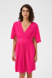 Cerise kort klänning