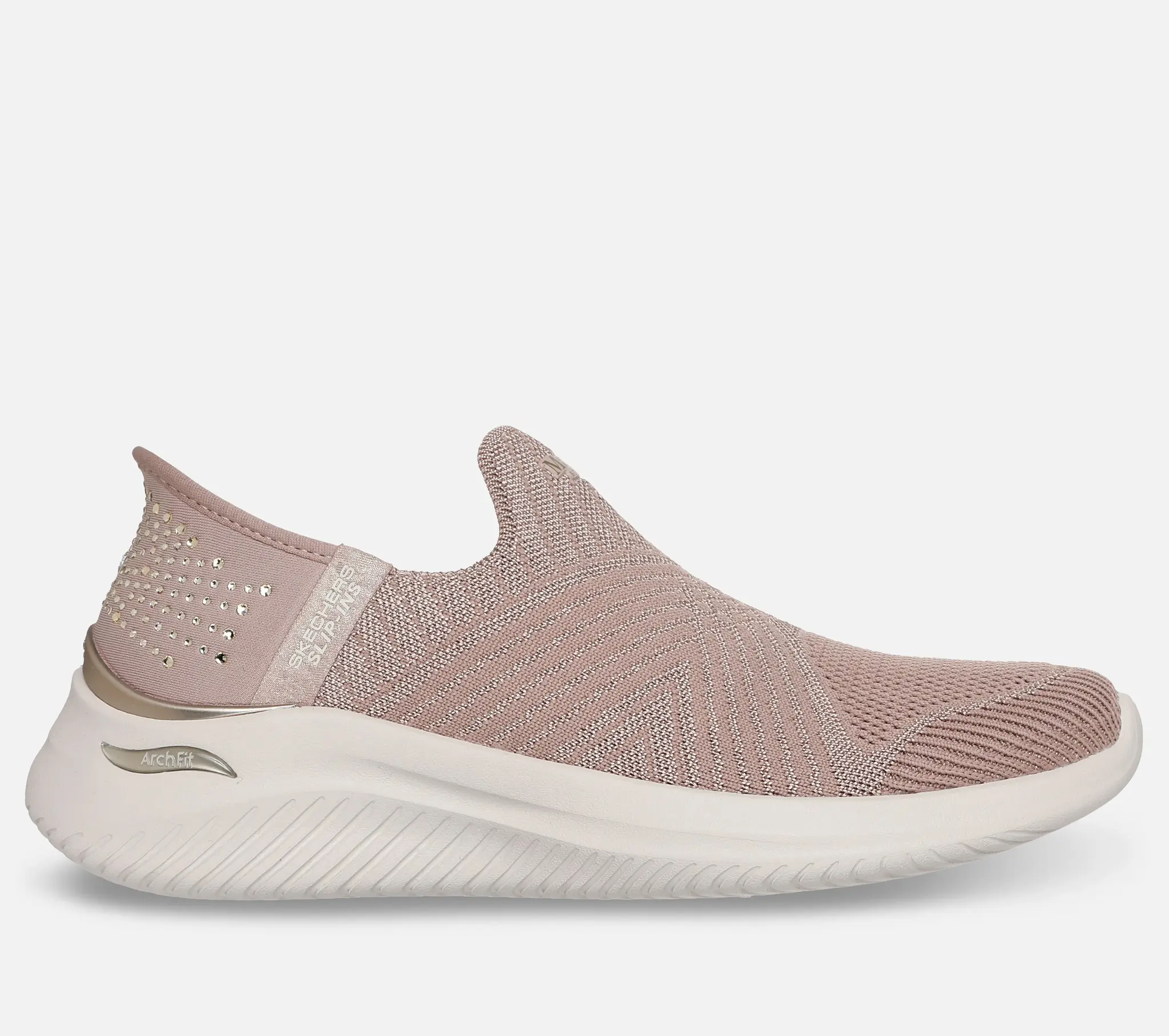 Skechers Slip-ins Martha Stewart Arch Fit Ultra Flex 3.0 - Brilliant Diamond - Natural