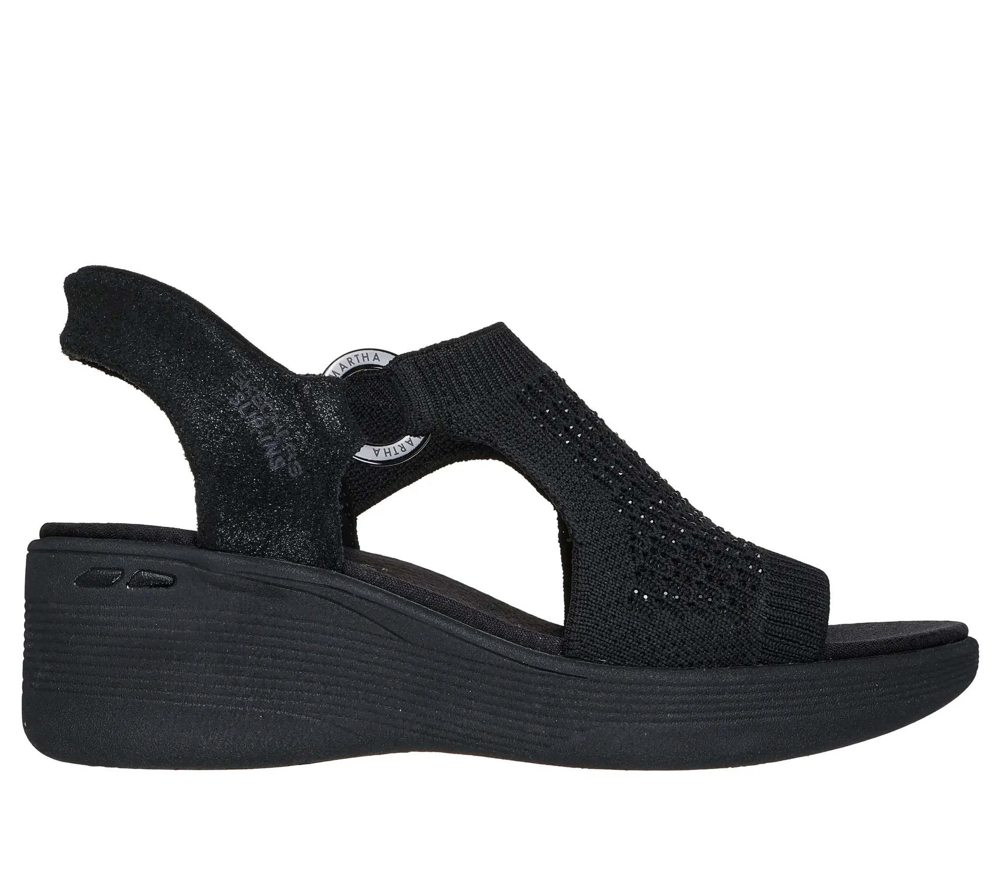 Skechers Slip-ins Martha Stewart Pier-Lite - Park Path - Svart