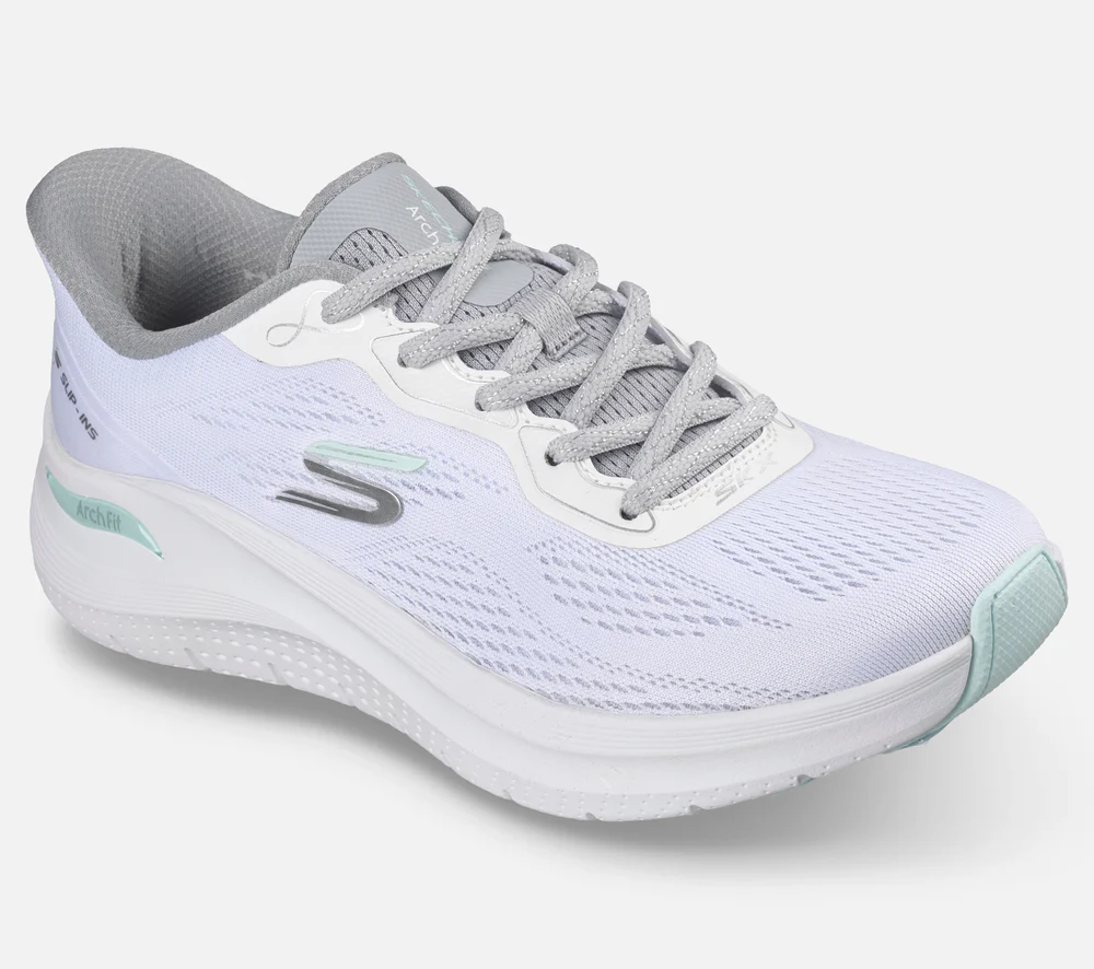 Vit sneakers Arch fit slip in