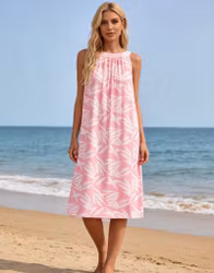 Summery dress rosa