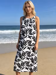 Summery dress svart