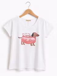 T-shirt hotdog