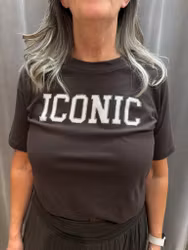 Brun T-shirt ICONIC