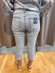 Capri jeans Bleach Blue