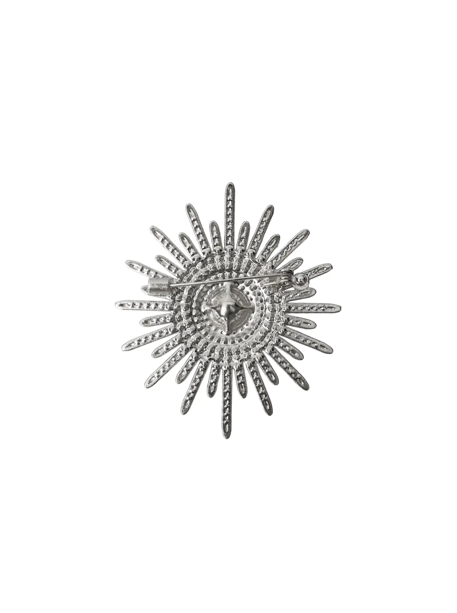Galax brosch silver