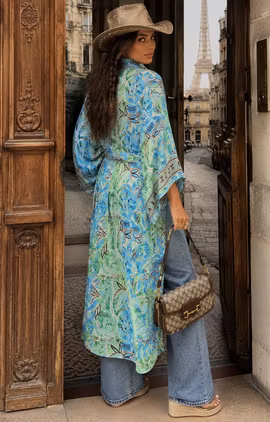 Bree kimono grön